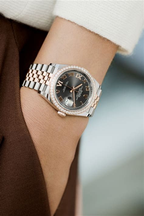 what size rolex for women|rolex women's watch 36mm.